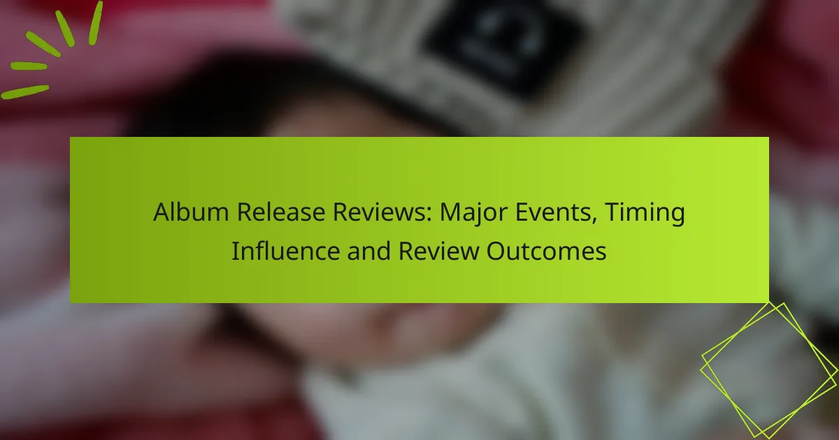 Album Release Reviews: Major Events, Timing Influence and Review Outcomes